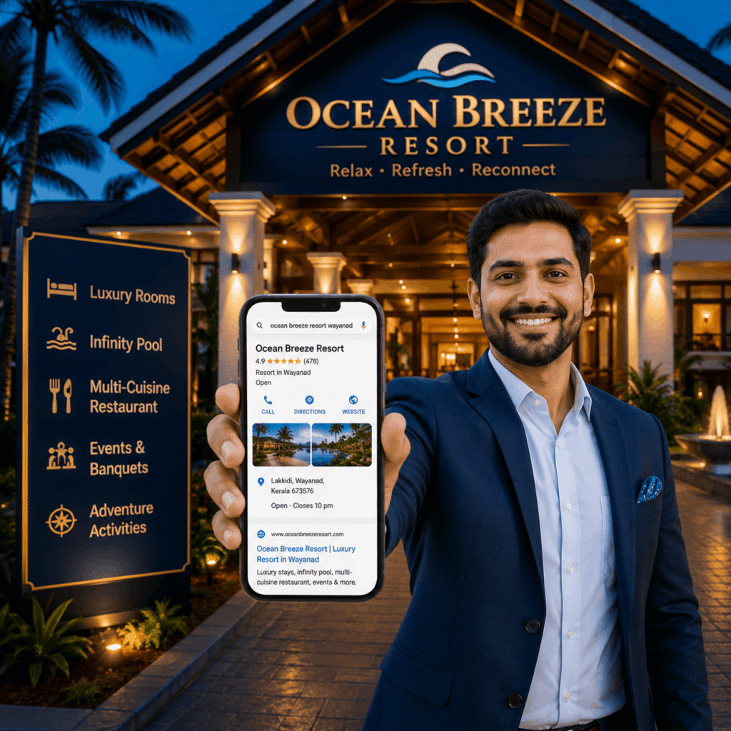 Beach resort business