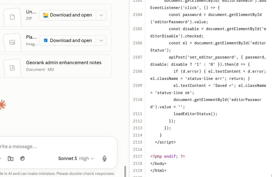 i wrote 2119 lines of code in 24 hours with 22 years of seo knowledge