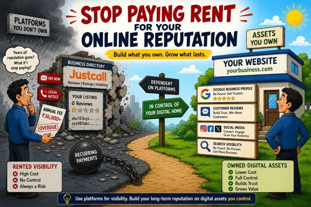 stop paying rent for your online reputation